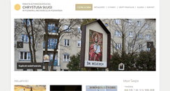 Desktop Screenshot of chrystus-sluga.pl